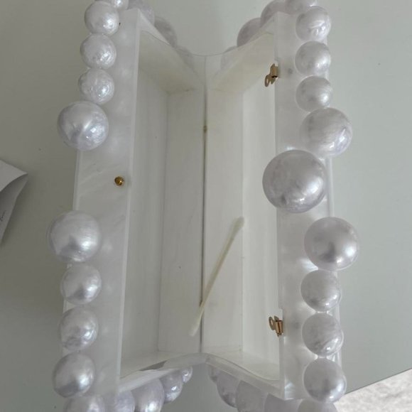 Unbranded Pearl Bridal Clutch - Picture 3 of 3